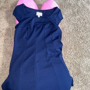 Corporate office dress, Sleeveless, soft. Karen Stevens